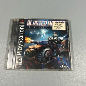 Blaster Master Blasting Again 2001 Sony PlayStation 1 Crave Entertainment